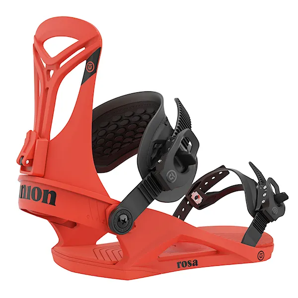 Vázání na snowboard Union Rosa hot red 2023