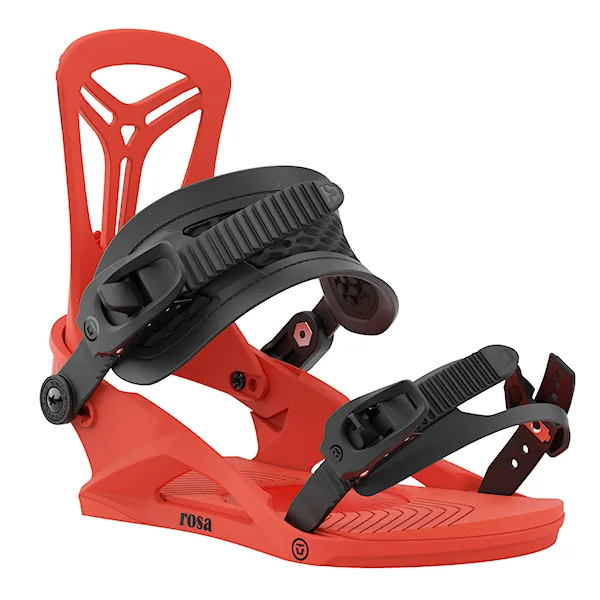 Vázání na snowboard Union Rosa hot red 2023