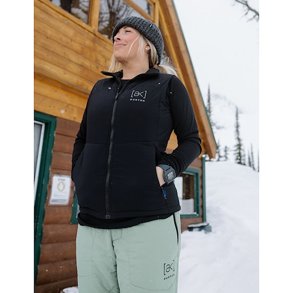 Vesta Burton Wms [ak] Helium Insulated Vest true black 2025