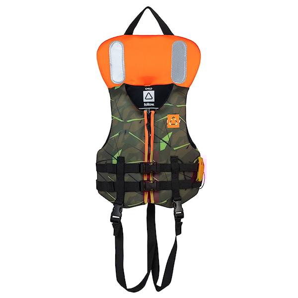 Vesta na wakeboard Follow Child Pop Iso jungle camo 2022