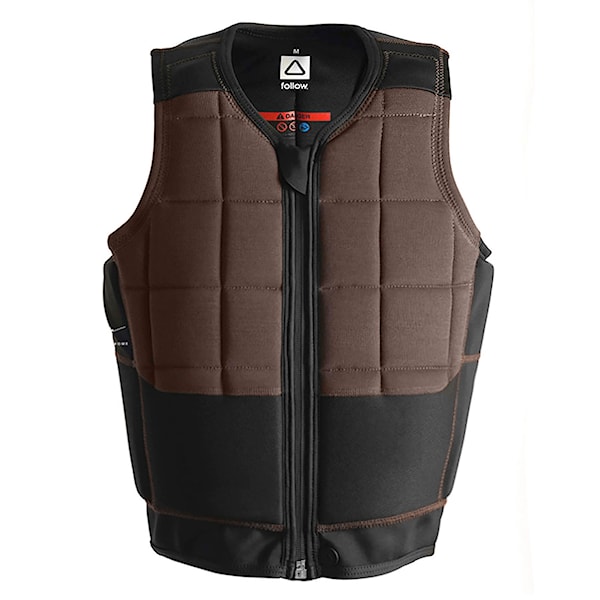 Wakeboard Vest Follow RD Impact black/brown 2022