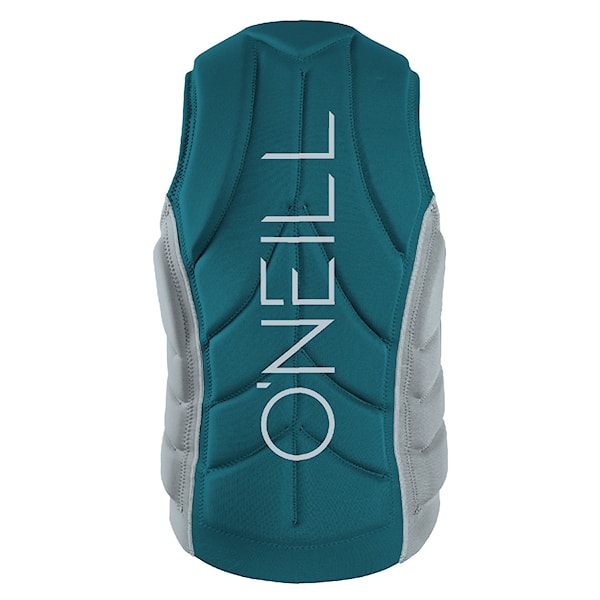 Kamizelka wakeboardowa O'Neill Slasher Comp Vest tide pool/cool grey 2022