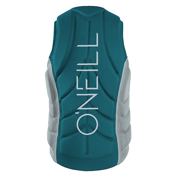 Kamizelka wakeboardowa O'Neill Slasher Comp Vest tide pool/cool grey 2022