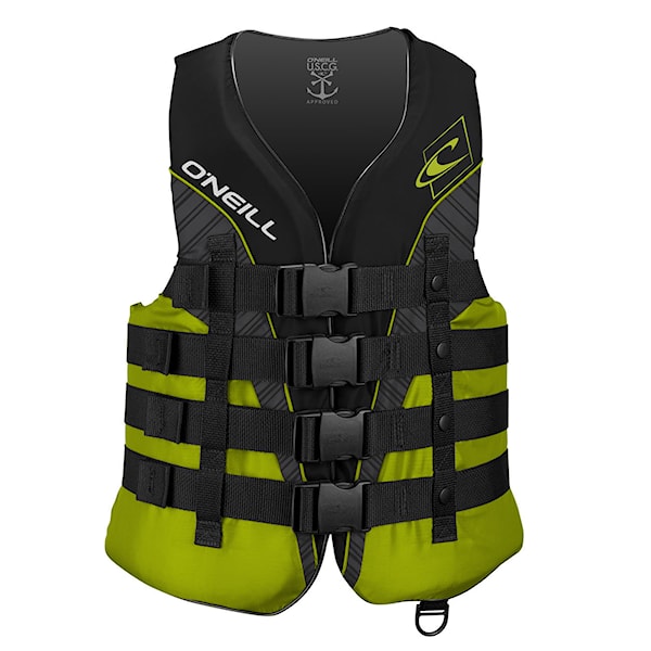 Vesta na wakeboard O'Neill Superlite ISO 50N Vest black/lime/smoke: lime