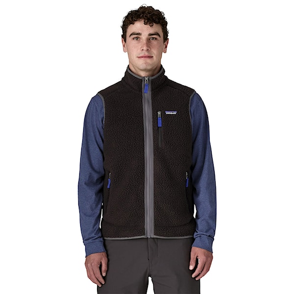 Vest Patagonia M's Retro Pile Vest black w/forge grey 2026