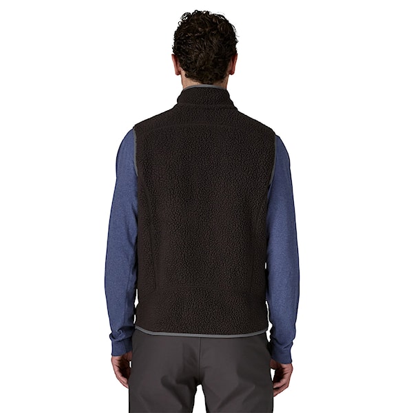 Vesta Patagonia M's Retro Pile Vest black w/forge grey 2026