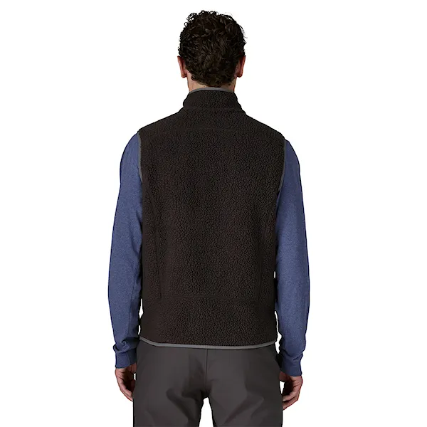Vesta Patagonia M's Retro Pile Vest black w/forge grey 2026