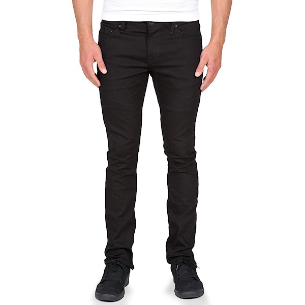 Kalhoty Volcom 2X4 Denim black on black 2015