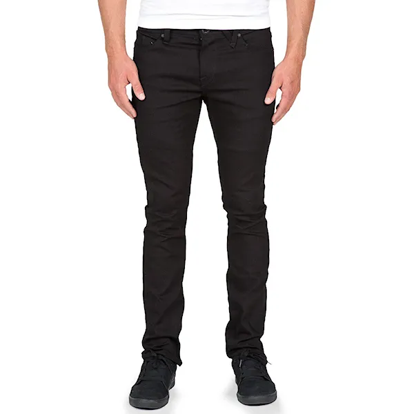 Kalhoty Volcom 2X4 Denim black on black 2015