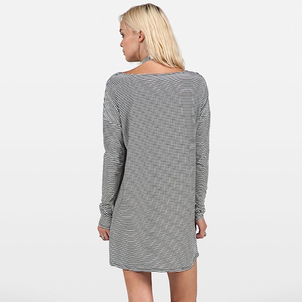 Šaty Volcom Lived In Stripedress black 2015