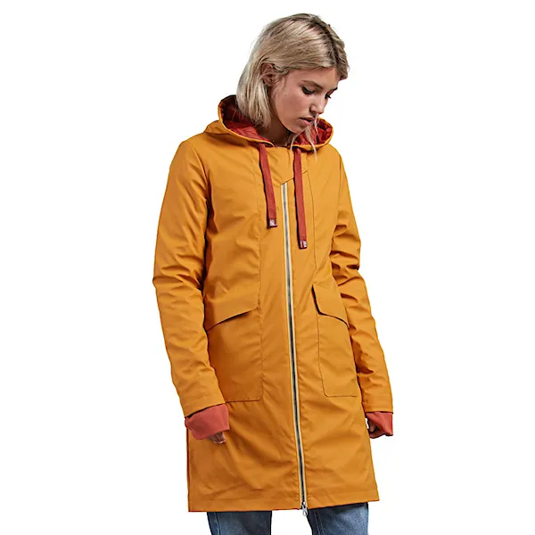 Zimní bunda do města Volcom V-Boat Coat mustard 2018