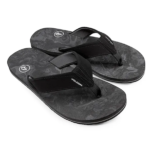 Žabky Volcom Victor black top 2017