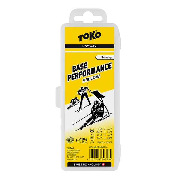 Wosk Toko Base Performance 120 g yellow