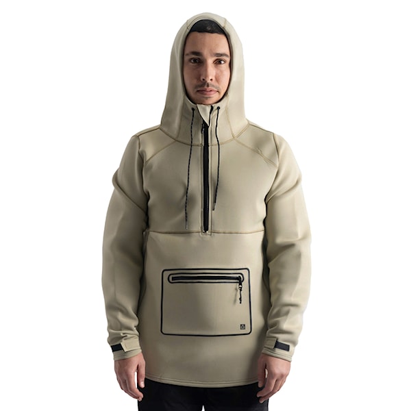 Neoprénová bunda Follow Neo Anorak khaki 2023