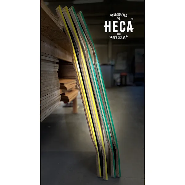 Wakeskate HECA Aqua blue 2023