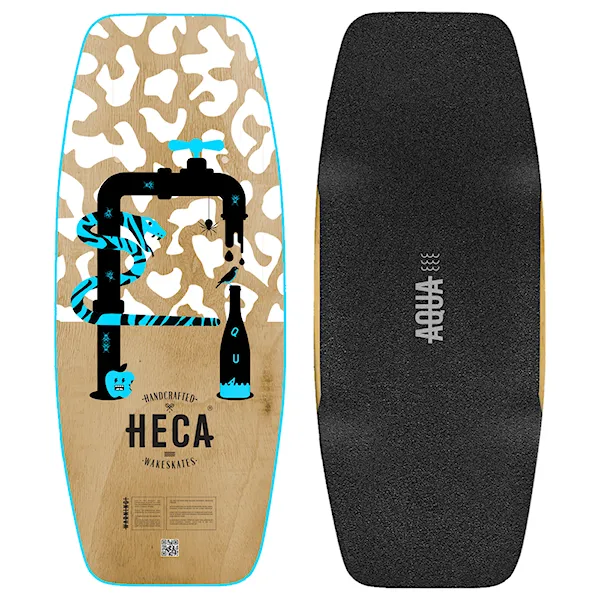 Wakeskate HECA Aqua blue 2023