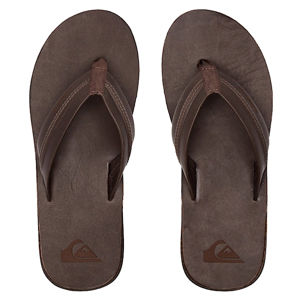 Žabky Quiksilver Carver Natural brown/brown/brown 2022