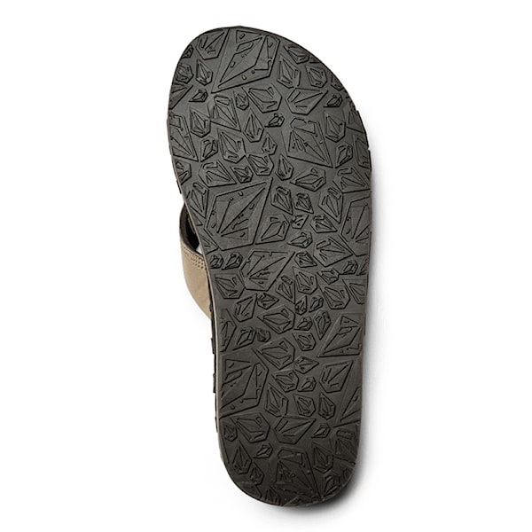 Žabky Volcom Recliner khaki 2026