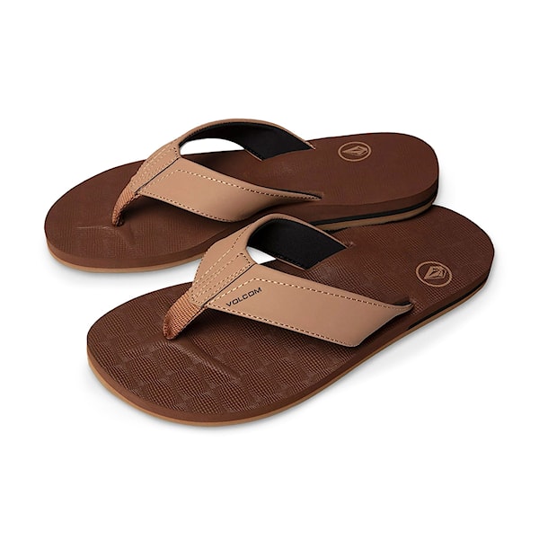 Flip-flops Volcom Victor brown khaki 2026