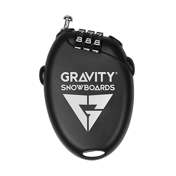 Zámok na snowboard Gravity Snb Lock black