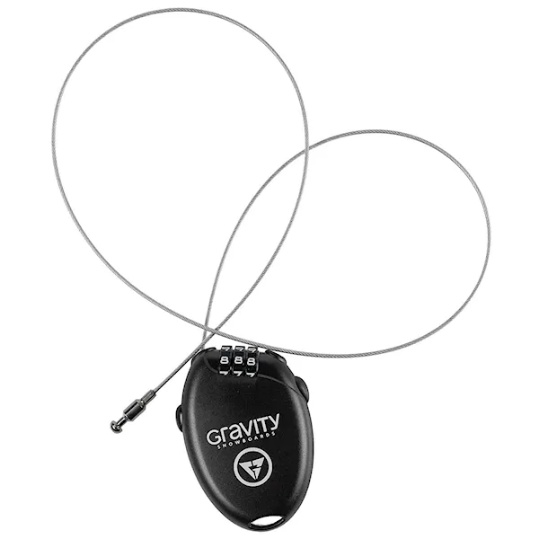 Zámek na snowboard Gravity Snb Lock black