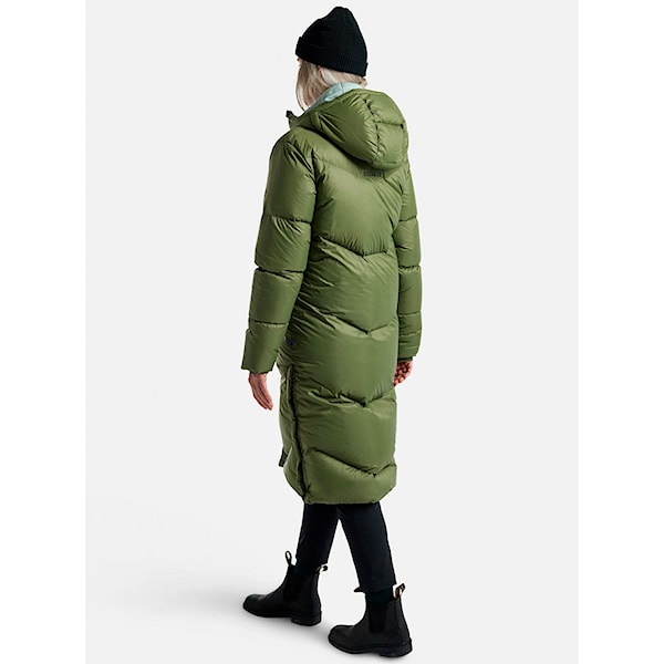 Kurtka zimowa do miasta Burton Wms Long Down Parka forest moss 2026
