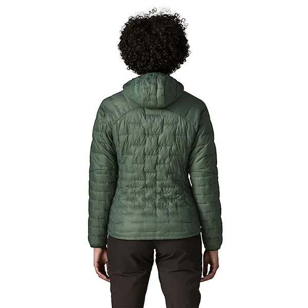 Winter Jacket Patagonia W's Micro Puff Hoody canopy green 2027