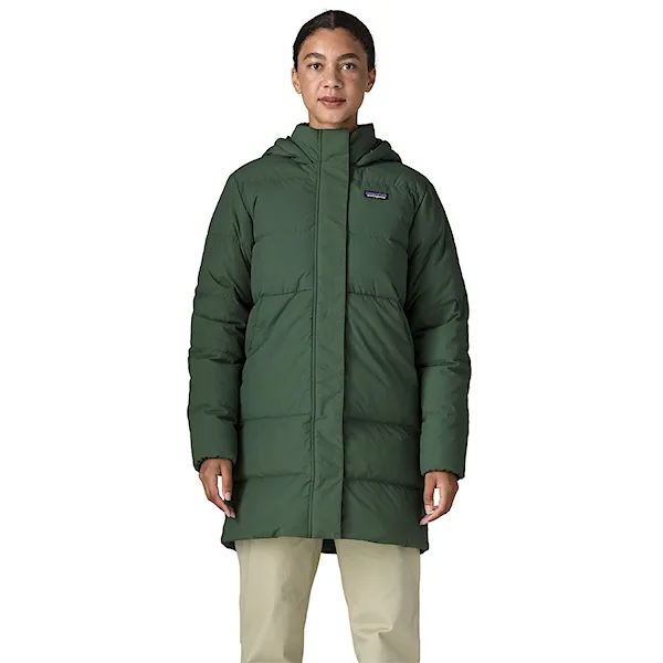 Winter Jacket Patagonia W's Sisar Down Parka canopy green 2027