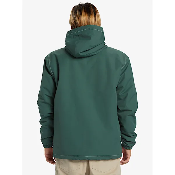 Kurtka zimowa do miasta Quiksilver Rain Cloud Warm Hooded Coach forest 2025
