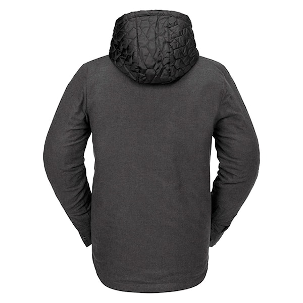 Kurtka zimowa do miasta Volcom Ins Riding Flannel heather black 2025