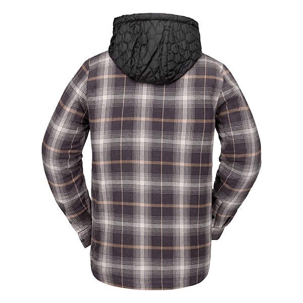 Kurtka zimowa do miasta Volcom Ins Riding Flannel stone 2025