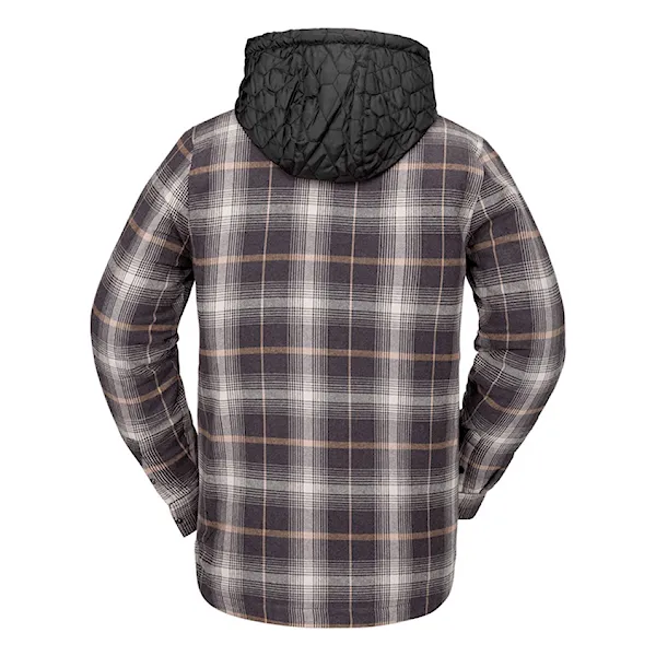 Zimní bunda do města Volcom Ins Riding Flannel stone 2025