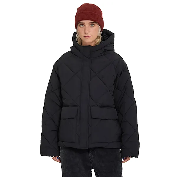 Winter Jacket Volcom Wms Out Of Boxy Puff black 2027