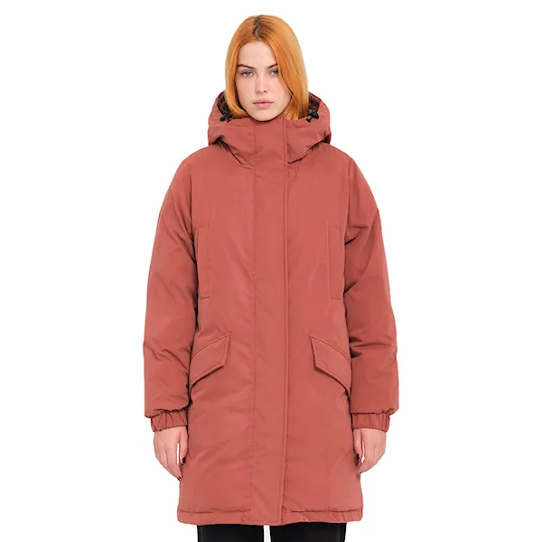 Zimní bunda do města Volcom Wms Sleepi Puff Up Parka chestnut brown 2025