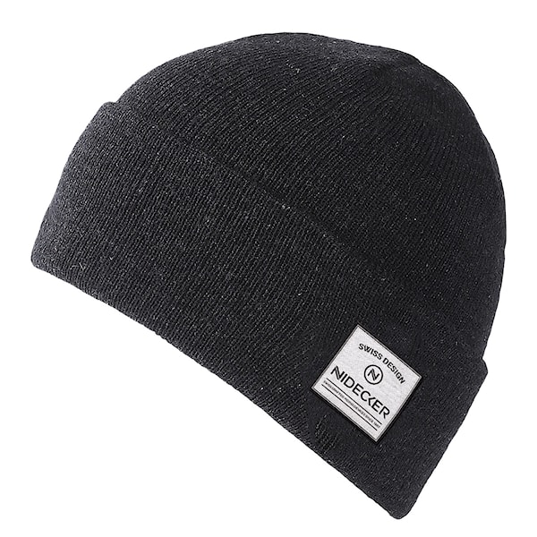 Čepice Nidecker Beanie black 2018