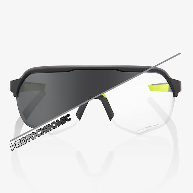 Bike okuliare 100% S2 soft tact cool grey | photochromic 2024