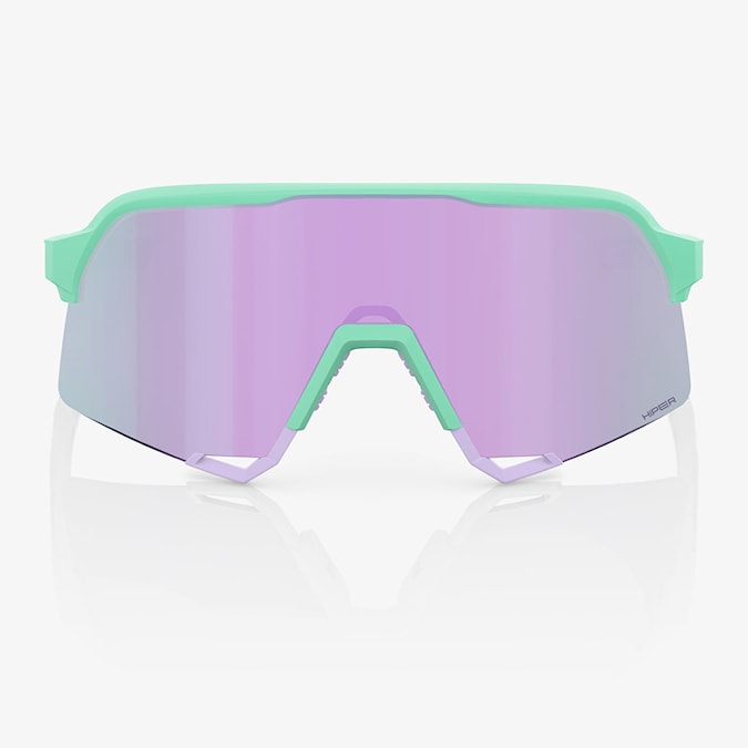 Okulary rowerowe 100% S3 soft tact mint | hiper lavender mirror 2024