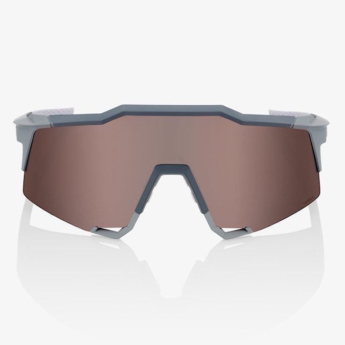 Bike okuliare 100% Speedcraft soft tact stone grey | hiper crimson silver mirror 2024
