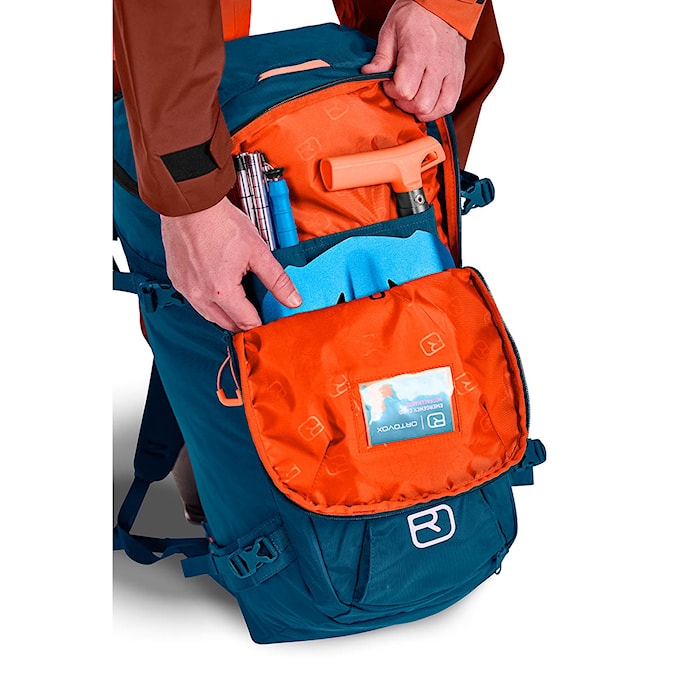 Backpack ORTOVOX Haute Route 40 petrol blue 2024