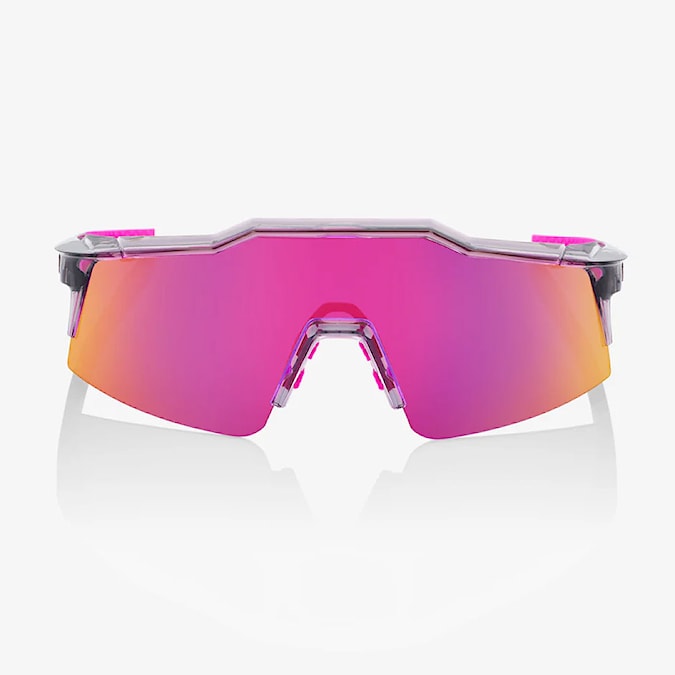 Bike okuliare 100% Speedcraft SL polished translcnt grey | purple multi mirror 2025