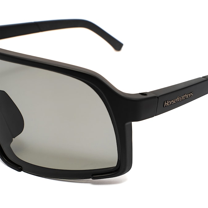 Bike Sunglasses and Goggles Horsefeathers Magnum Photochromic matt black | gray