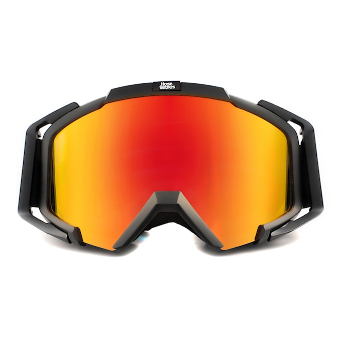 Bike brýle Horsefeathers Patriot black | mirror red 2026