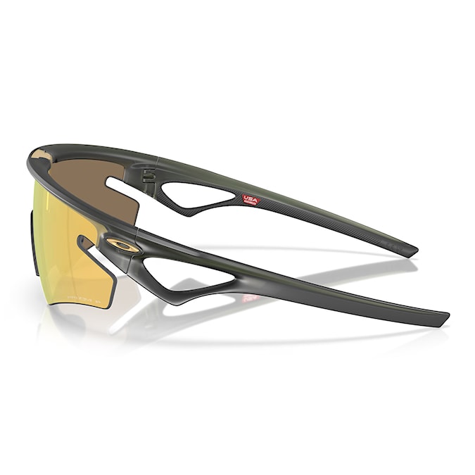 Okulary rowerowe Oakley Sphaera Slash matte olive | prizm 24k polarized 2025