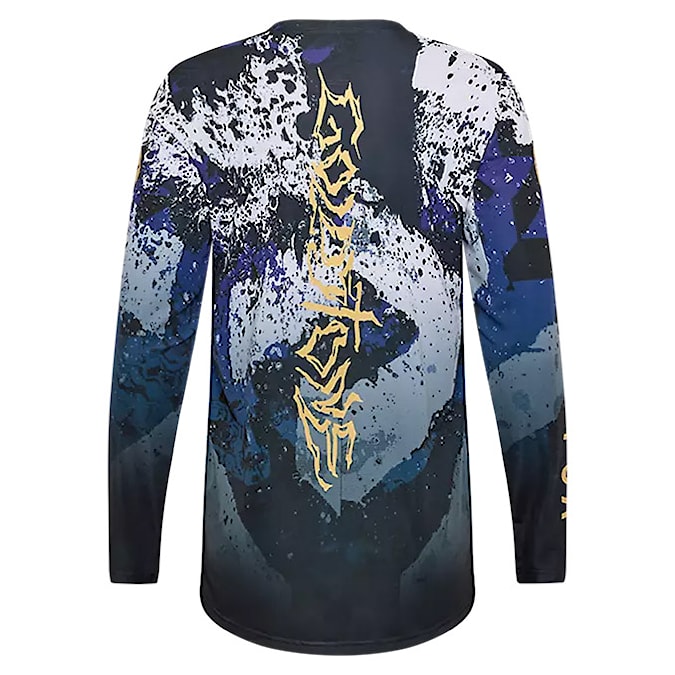 Bike dres Fox Flexair LS Jersey Goldstone LE purple 2025