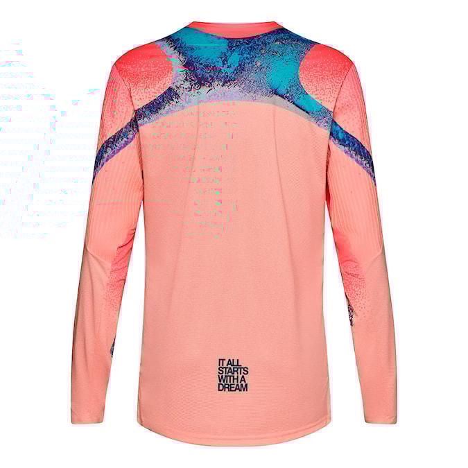 Bike dres Fox Flexair LS Jersey Vision LE peach 2026