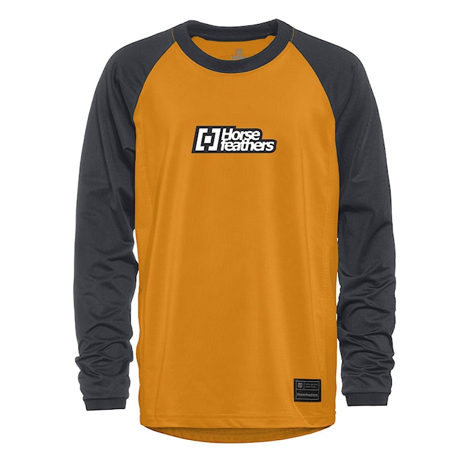 Bike dres Horsefeathers Spike LS Youth sunflower/indigo 2026