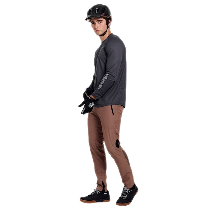 Bike Jersey Troy Lee Designs Skyline Pro LS mono carbon 2026