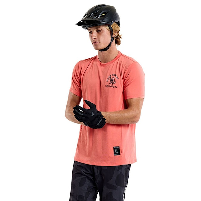 Bike dres Troy Lee Designs Skyline SS Ride p&w melon 2025