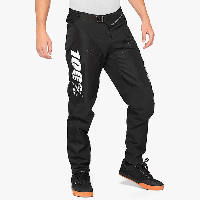 Bike kalhoty 100% Youth R-Core Pants black 2023