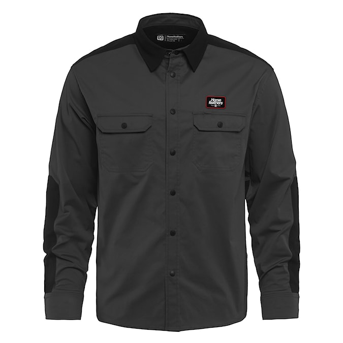 Bike košeľa Horsefeathers Prom dark gray 2026